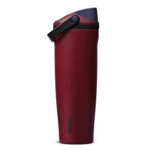 FreeSip&reg; Sway 40oz Burgundy Bay Stainless steel